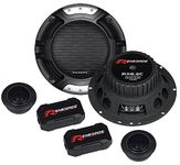 Renegade RX6.2C Oval Car Speakers (2-Way, 200 W Speaker, 100 W, 4 Ohm, Neodymium, 5.7 cm), black