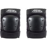 REKD Ramp Elbow Pads, Heavy-Duty, Neoprene Ergonomic for Added Comfort Black Large