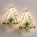 RICHER HOUSE Artificial Ivy LED-Str