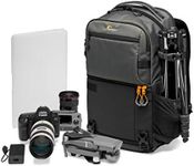 Lowepro Fastpack PRO BP 250 AW III Mirrorless and DSLR Camera Backpack, QuickDoor Access Camera Bag Insert, 15 inch Laptop Compart- Camera Bag Backpack for Mirrorless, DSLR, Nikon D850, 300D Ripstop