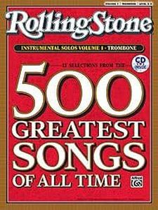 Alfred Publishing 00-30353 Rolling Stone Magazine's Top 500 Songs Selection of All Time: Instrumental Solos Volume 1