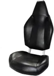 G-PLUS Front Seat Cover Kit Compatible with 2012-18 Polaris RZR 570/2008-14 RZR 800/2011-14 RZR 900/2014-17 ACE 325/570 Standard Seat Cover & Base Black