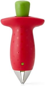 Chef'n Original Stem Gem Strawberry Huller, Red/Green -