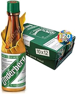 Full Case of Cardboard 12 Packs (120 Total) 120bottles liquid by Underberg