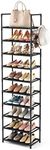 LANTEFUL 10 Tiers Tall Shoe Rack 20