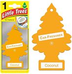 Little Trees car air freshener/fragrance/scent COCONUT (Box of 24)