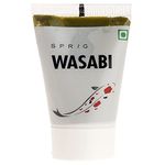 Sprig Wasabi | Made with Real Wasabi | Paste of Japanese Horseradish | Extra Hot | No artificial colours, flavours or fillers | Use with Sushi, Sashimi & Soba | 50 g