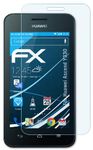 atFoliX Screen Protection Film compatible with Huawei Ascend Y330 Screen Protector, ultra-clear FX Protective Film (3X)