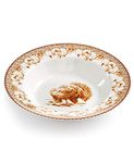 Martha Stewart Collection Sepia Turkey Dinner Bowl, Brown