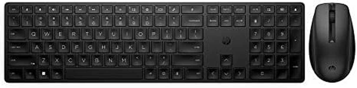 HP 650 Wireless Keyboard and Mouse Set, Black