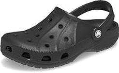 Crocs Men's and Women's Ralen Clog, Black, 14 Women / 12 Men