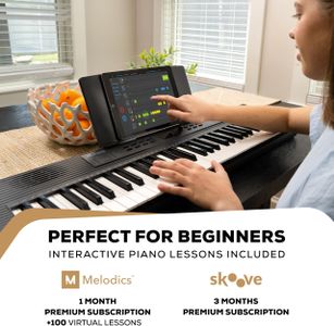 Alesis Melody 61-Key Keyboard Piano – Portable Digital Instrument