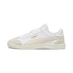 PUMA Women's Club 5v5 Sneaker, Puma White-Rosebay-puma Gold, 7