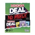Monopoly Deal No Mercy Card Game – Ruthless Deal Edition – Fun Family Games for Children, Teens and Adults – 15 Mins. – 2-5 Players – Ages 8+ - English Version