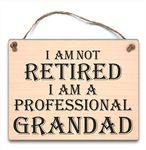 HmHome Gift for Grandad Hanging Plaque Fathers day Birthday Christmas retirement gift Dad Present