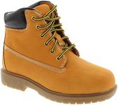 Deer Stags Kids' Mak2 Waterproof Work Boot, Wheat, 9 Little Kid