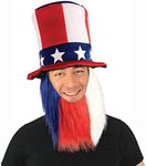 Forum Novelties Patriotic Top Hat w