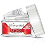 Bielenda Neuro Retinol - Lifting Face Cream - Lifts And Tightens The Skin Smooths Fixed Wrinkles - Lightens Discolorations - Neuro Retinol Lifting Face Cream - Concentrate 50+ Day/Night - 50 ml