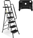 Soctone 5 Step Ladder with Handrail