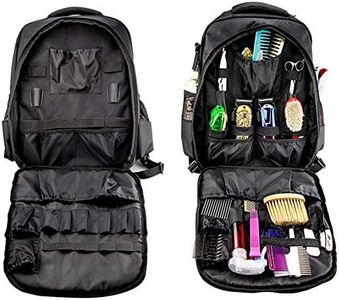 Hairdressing Bag Peluquería Mochila, Multi Función salón Profesional del Maquillaje de la Herramienta al Aire Libre Mochila Cosmética Organizador del Recorrido del Bolso Hombros