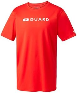 Speedo Men's Guard Uv Swim Shirt Short Sleeve Rashguard