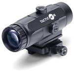 Tacticon Falcon V1 1X to 3X Red Dot Magnifier with 2.5 Inches of Eye Relief, Red Dot Sight Compatible, for Rifles with Picatinny Rail Systems