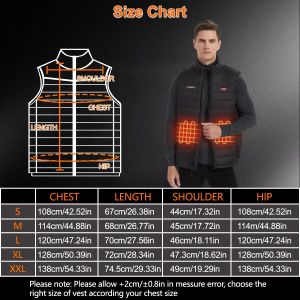 Gokozy Men’s Heated Vest with 10000mAh Battery – Adjustable Warmth