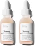 The Ordinary Lactic Acid 10% + HA 2%, High-Strength Exfoliating Serum for Smoother, Brighter Skin, 1 Fl Oz (Pack of 2)