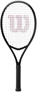 WILSON XP 1 Adult Recreational Tennis Racket - Grip Size 4-4 1/2", Black