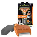 FURminator Undercoat deShedding Tool for Medium Long Hair Dogs 9-23 kg