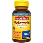 Nature Made Melatonin Tablets, 5 Mg, 90 Count