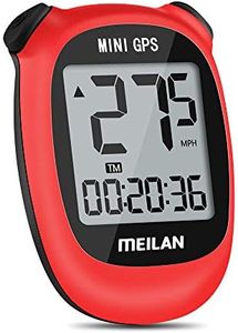 MEILAN M3 Mini GPS Bike Computer, Wireless Bike Odometer and Speedometer Bicycle Computer Waterproof Cycling Computer with LCD Backlight Display for Men Women Teens Bikers Outdoor Cycling