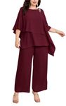 Womens Plus Pant Suits