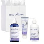 Bleu Lavande Soothing Hand Care Set - Natural Lavender Products – Lavender Hand Soap and Lavender Hand Creams – Cruelty Free – No Artificial Fragrances, Parabens or Sulfates