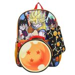 Dragon Ball Z Characters 5 Piece Kids 16" Backpack Set