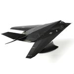 NUOTIE 1/72 F-117 Nighthawk Stealth Striker Fighter U.S. Airforce Jet Model American Edwards AFB 85-831 Attack Aircraft Model Metal Diecast Plane Model Kit with Stand Collection Gift for Adult