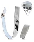 YourLastStrap Hockey Helmet Chin Strap with Stainless Steel Snaps | Ice Hockey Chin Strap Replacement Parts | Loop Repair Kit