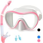 Supertrip 2024 Snorkeling Gear for Adults, Anti-Fog Snorkel Set, Tempered Glass Snorkel Mask Adult, Anti-Leak Snorkel Snorkeling Gear, Scuba Diving Mask and Snorkel for Women Men Youth
