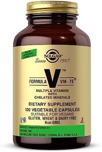 Solgar Formula VM-75 - 120 Vegetable Capsules - Vitamin A, B6, B12, C, D, E - Biotin, Magnesium, Calcium, Copper, Iron, Zinc, Folic Acid, Niacin - Non-GMO, Vegan, Gluten Free - 60 Servings