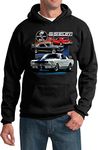 Buy Cool Shirts Men's Ford Mustang Various Shelby Hoodie, Black, XX-Large