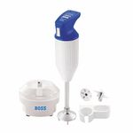 Boss E112 160W Hand Blender (Blue, Plastic, 160 Watts)