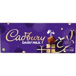 Cadbury Dairy Milk Chocolate Bar, 850g. Christmas, Stocking Filling, Confectionery, Big Night In, Thank you gift, Sharing Chocolate Bar, Present, Great Gift, OFFICIAL