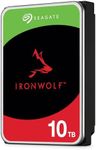 IronWolf, NAS, 3.5" HDD, 10TB, SATA 6Gb/s, 7200RPM, 256MB Cache or 1M Hours MTBF