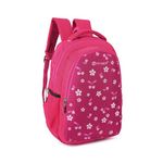 HYDER Bliss 30L Latest Cute and Stylish School Bag for Girls - Perfect for School, College, Office, Travel and Tution Durable School bags for Kids And Women | Perfect Girls Bag (Pink)