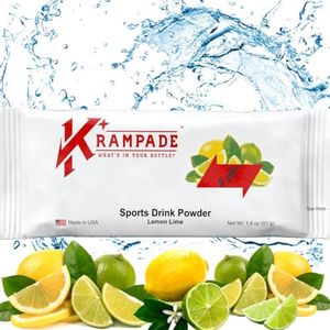 Krampade Electrolytes Powder Potassium Supplement - 4000 mg K+, >4X More Than Coconut Water | Instant Cramp Relief | Hydration Powder