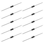 ECSiNG 50Pcs 1N5349B Zener Diodes High Power Voltage Regulators Inline Diodes 5W 12V for Solar Panel Charger Circuit Product Development