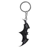 RainSound Metal Batman Classic Logo Keychain (Black)