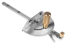 WEN Steel and Brass Premium Miter Gauge, 27 Angle Stops for Table Saws, Router Tables, Band Saws, and Woodworking Tools (WA1401)