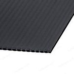 25 x A3 sheets of Black Correx plastic fluted sheet display board