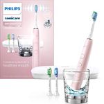 Philips Sonicare DiamondClean Smart Electric, Rechargeable toothbrush for Complete Oral Care – 9300 Series, Pink, HX9903/21
